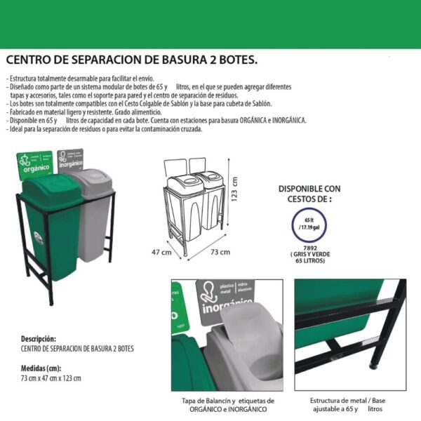 ESTRUCTURA METALICA DESARMABLE PARA 2 BOTES